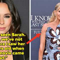 Jennifer Love Hewitt Revealed She Has Not Seen Or Talked To Sarah Michelle Gellar Since She Was 18, ..