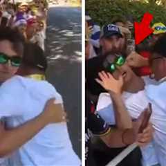 Anti-Israel Protester Brutally Taken Down by Tour de France Staffer in Wild Video