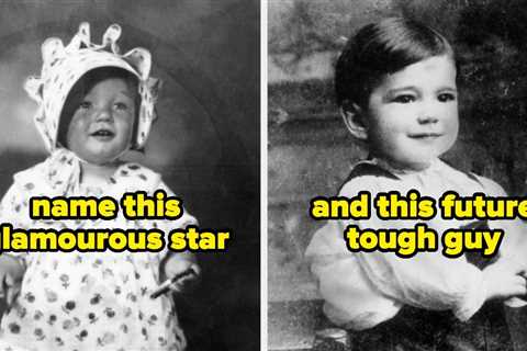 Are You Even A Cinephile If You Can't Identify These Classic Hollywood Stars From Their Childhood..
