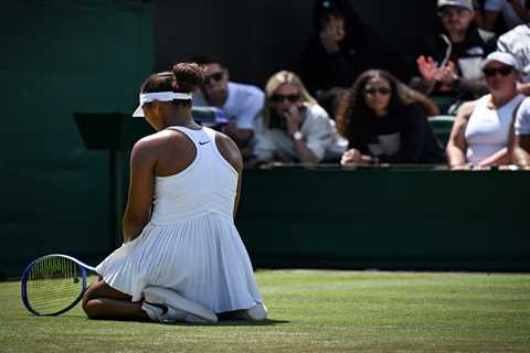 Naomi Osaka has ‘nothing positive to say’ about herself after Wimbledon heartbreak