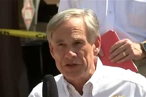 Texas Governor Greg Abbott Says Blame Game Is for Losers After Flooding
