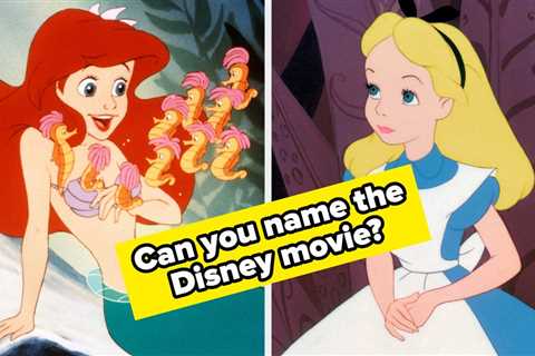I Bet You Can't Identify These Animated Disney Movies From A Single Frame