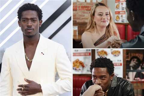 Everyone Is Obsessed With Damson Idris And Amelia Dimoldenberg's Hot Chicken Shop Date And You Need ..
