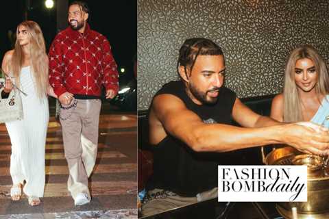 Fashion Bomb Couples: French Montana Steps Out with the  Princess of Dubai in a Red Embellished..