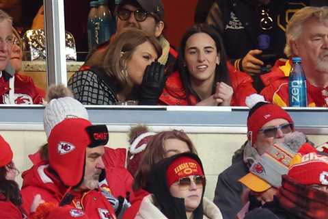 Caitlin Clark Reveals What She & Taylor Swift Were Really Whispering About at Kansas City..