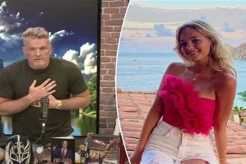 Pat McAfee plays ‘girl dad’ card as he finally apologizes for role in disturbing Mary Kate Cornett..