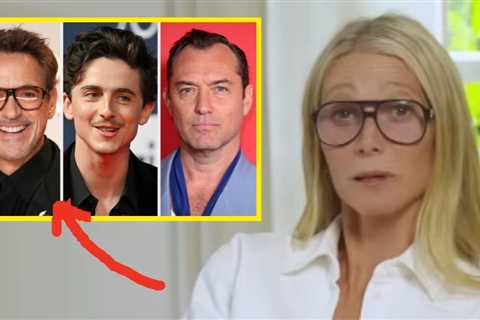 Gwyneth Paltrow Revealed Who She'd F, Marry, Kill Between Jude Law, Timothée Chalamet, And Robert..