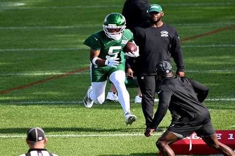 Garrett Wilson gets the best of Sauce Gardner in high-priced Jets camp showdown