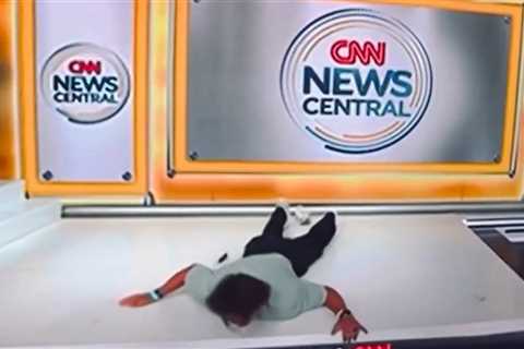 Savannah Bananas player faceplants on CNN after brutal backflip attempt