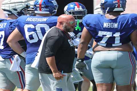 Brian Daboll grows heated over Giants’ training camp penalty flags