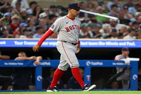 Red Sox’s Monday was a day from hell: ‘Rough’ flight, 90-minute rain delay and walk-off loss