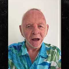 Anthony Hopkins Leans Into SKIMS Face Wrap Hannibal Lecter Comparisons
