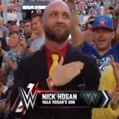 Hulk Hogan’s son fights back tears as late father is honored at SummerSlam