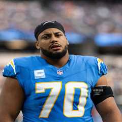 Chargers’ Rashawn Slater carted off in potentially massive injury blow