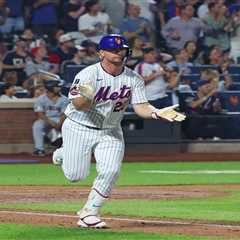 Pete Alonso ties Darryl Strawberry’s Mets’ all-time home run record
