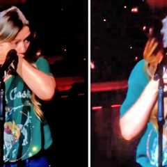 Kelly Clarkson Cries Onstage Days Before Ex-Husband's Death, on Video
