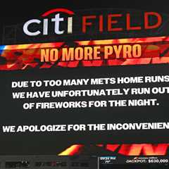 Pete Alonso and Mets’ power show lead to a Citi Field fireworks outage