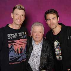 Nick Carter Fanboys Out in Vegas With 'Star Trek' Icons