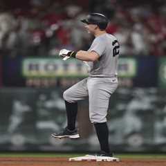 Yankees outslug Cardinals behind Ben Rice’s seven RBIs to take second consecutive series