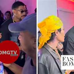 Fashion Bomb Couple: Teyana Taylor Steps out in All Black with Beau Aaron Pierre at her “Escape..