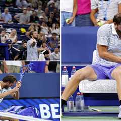 Daniil Medvedev fined over $42,000 for on-court US Open meltdown