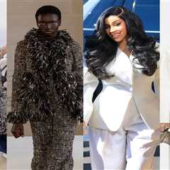 Cardi B Attends Court in Style Wearing a White Jacquemus Suit, Giambattista Valli Fringe, and More!
