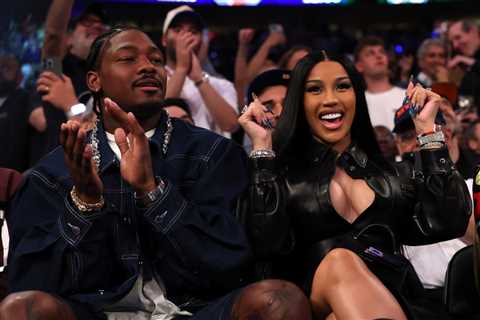 Cardi B & Stefon Diggs Quell Breakup Rumors With Flirty Instagram Exchange: ‘Sniffs BBL’