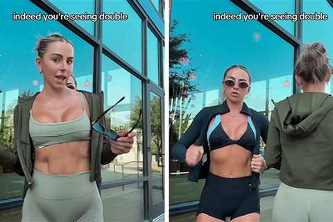 Cavinder Twins Show Off New Boobs in Tiny Workout Tops in New Video