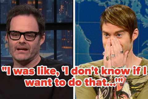 After His Publicist Said His Absence Was Due To A “Scheduling Conflict,” Bill Hader Revealed Why He ..