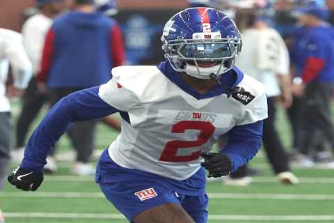 Giants’ Deonte Banks making push for starting cornerback spot