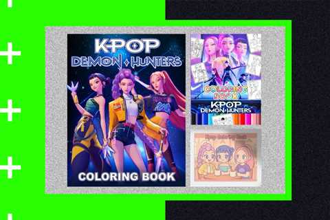 Step Into the World of ‘KPop Demon Hunters’ With These Unofficial Coloring Books