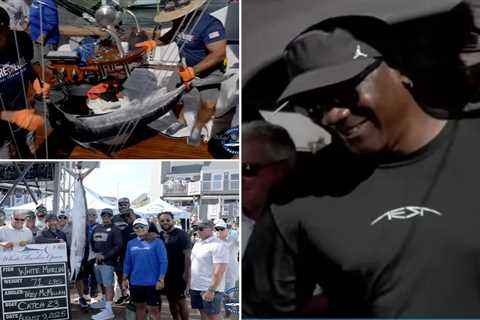 Michael Jordan’s boat in line to win $400K second prize for 71-pound fish in prestigious White..