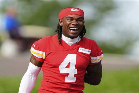 Giants will face Rashee Rice as NFL kicks can on Chiefs receiver’s possible suspension