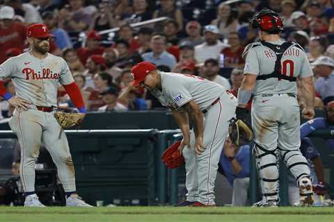 Phillies’ Jhoan Duran exits on bullpen cart after getting hit by line drive in injury scare