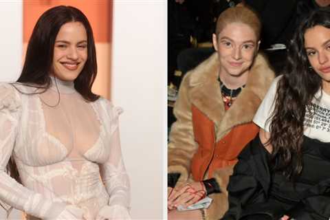 After Her Relationship With Hunter Schafer Sent The Internet Into A Frenzy, Rosalía Is Addressing..