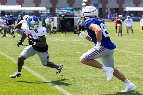 Deonte Banks must meet Giants’ new standard to win starting cornerback battle
