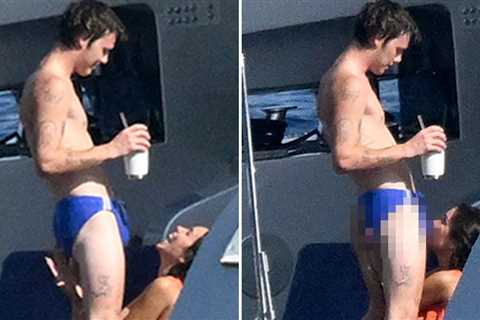 Cruz Beckham Goes Balls to the Wall, Shoves His Package in GF's Face on Camera