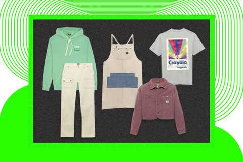 Lee & Crayola Are Bringing Playful Color Back to Workwear: Here’s How to Shop the Collection