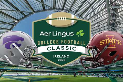 Here’s how to watch the 2025 Aer Lingus College Football Classic between Iowa State and Kansas State