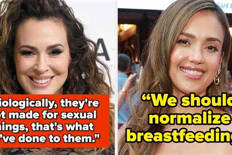 19 Celebrity Moms Get Real About What They Love (And Hate) About Breastfeeding