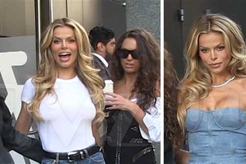 Brooks Nader Forced to Change Out of Boob-Baring Minidress for 'GMA'