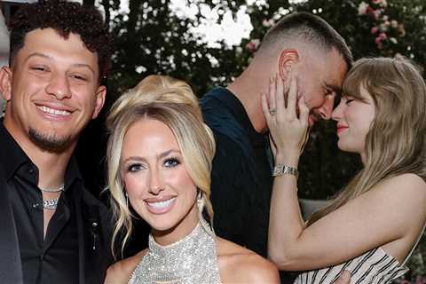 Patrick, Brittany Mahomes Celebrate Taylor Swift's Engagement To Travis Kelce