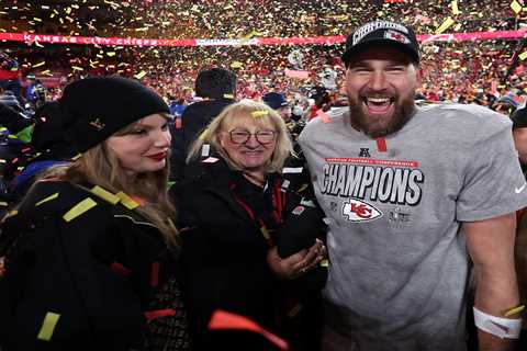 Travis Kelce’s mom may have hinted at Taylor Swift engagement days before announcement