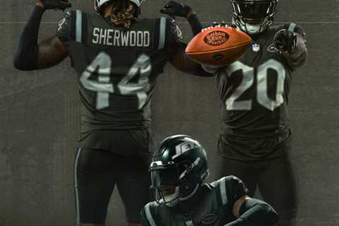 Jets unveil new ‘Gotham City Football’ jerseys — see the stark look debuting this year