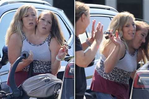 Conjoined Twins Abby & Brittany Hensel Stop For McDonald's with Newborn