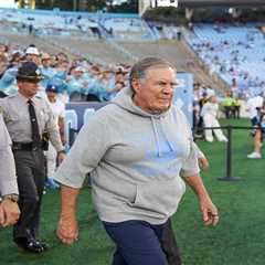 Bill Belichick was up to all his old tricks before his UNC football debut