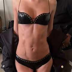 Guess The Famous Model Lookin' Lovely In Leather!