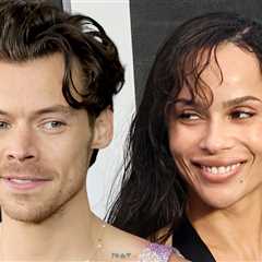 Harry Styles and Zoë Kravitz Not Exclusive, Just Hooking Up