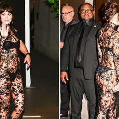 Dakota Johnson Shows Off Underwear in See-Through Dress at New York Fashion Week