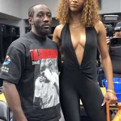Angel Reese towers over Terence Crawford before Canelo Alvarez bout amid Sky saga